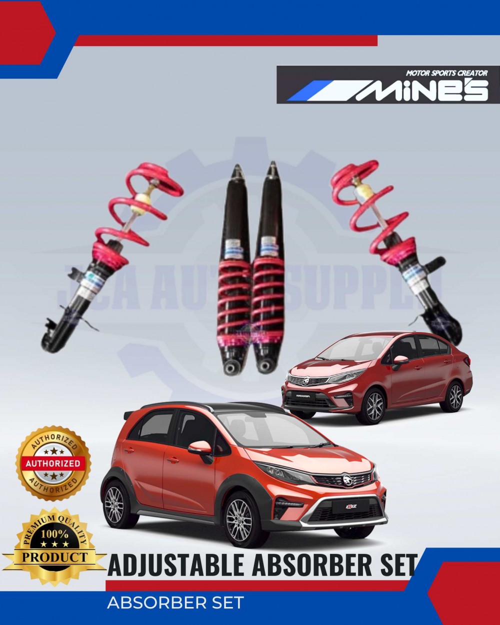 Proton Iriz Persona Adjustable Absorber High Low Body Shift MINES